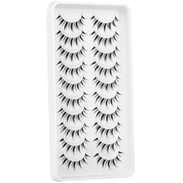Geeneiya Natural Anime False Eyelashes 10 Pairs