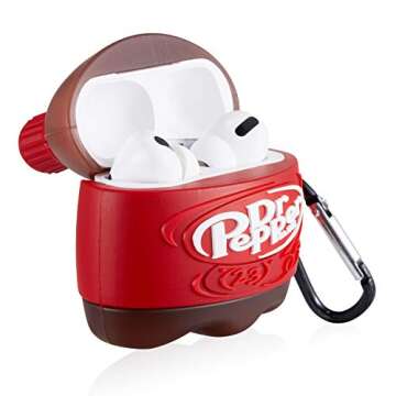 Shineyii for Airpod Pro 2019/Pro 2 Gen 2022 Case Soft Silicone Cute Cartoon Funny Cover Fashion Cool...