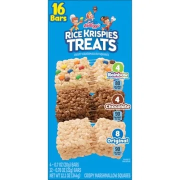 Rice Krispies Treats Squares Variety Pack for Kids Snacks