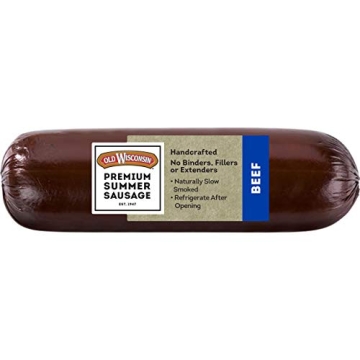 Old Wisconsin Beef Summer Sausage – Premium Quality, 8 Oz
