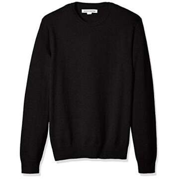 Amazon Essentials Men's Crewneck Sweater - Soft Cotton, Available in Big & Tall Sizes