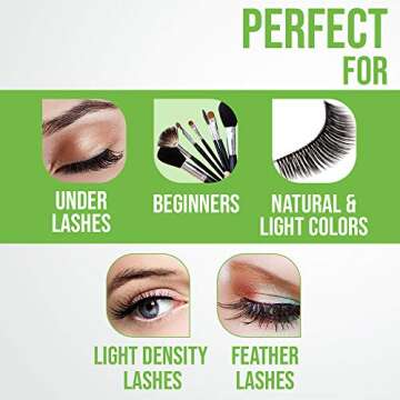 DUO Brush-on Strip Lash Adhesive, Clear, 0.18oz, 1-Pack