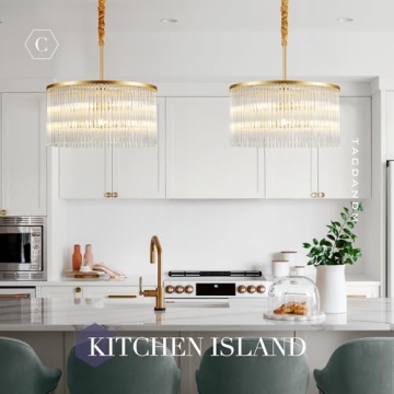 Modern Gold Glass Chandelier for Stylish Interiors