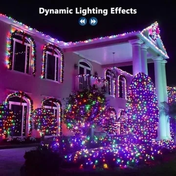 Brizled RGB 500 LED Color Changing Christmas Lights Remote