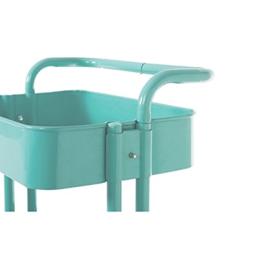 HollyHOME 3-Tier Metal Utility Cart for Easy Storage