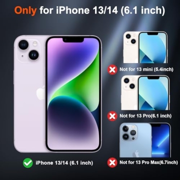 SUPFINE Magnetic iPhone 14/13 Case with Drop Protection