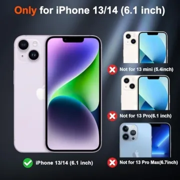 SUPFINE Magnetic iPhone 14/13 Case with Drop Protection