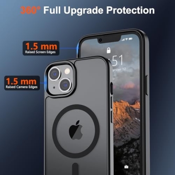 SUPFINE Magnetic iPhone 14/13 Case with Drop Protection