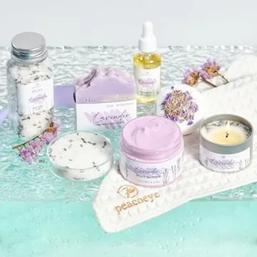 Lavender Spa Gift Basket for Women – Self Care