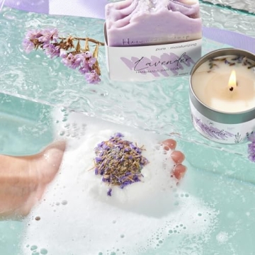 Lavender Spa Gift Basket for Women – Self Care