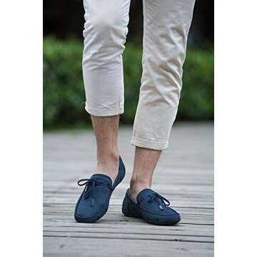 Go Tour Men's Fashion Casual Boat Shoes - Lightweight Slip-on