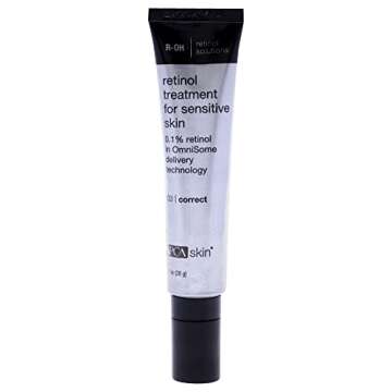 PCA SKIN Retinol Treatment for Sensitive Skin - Anti Aging Face Serum to Gently Reduce Redness & Minimize Fine Lines & Wrinkles - Contains Vitamin A & Hydrating Niacinamide (1 oz)