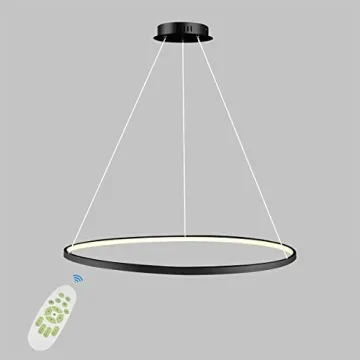 LightInTheBox Modern Pendant Light 23.6" LED Ring Chandelier