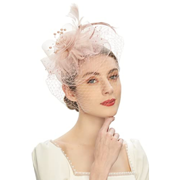 Cizoe Elegant Kentucky Derby Fascinator for Women