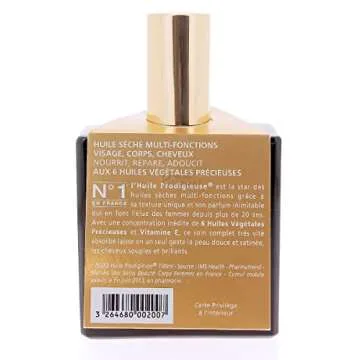 NUXE Huile Prodigieuse Multi,Purpose Dry Oil, 3.3 Fl Oz