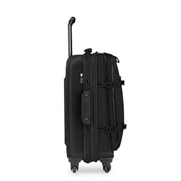 OGIO ALPHA Convoy 4-Wheel Spinner Carry-on Travel Bag, US Domestic Carry-On, Black, ‎22 x 14 x 10-Inch