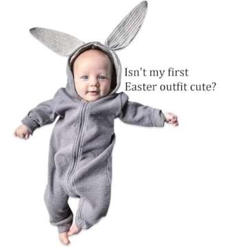 Adorable Baby Bunny Costume for Easter Fun
