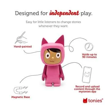 Engaging Tonies Creative Audio Character for Kids With Custom Stories
