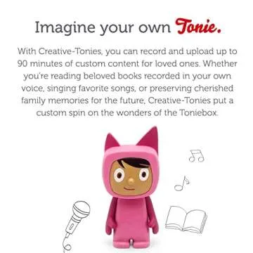 Engaging Tonies Creative Audio Character for Kids With Custom Stories