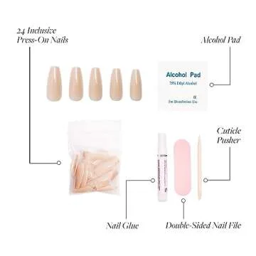 Glamnetic Press On Nails Exposed So Classy Long Coffin