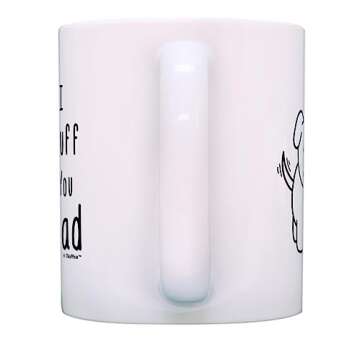 Best Dog Dad Coffee Mug | I Ruff You Dad Mug for Dog Lovers