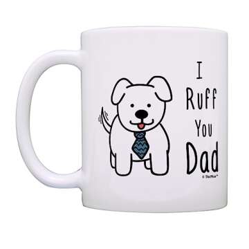 Best Dog Dad Coffee Mug for Men - Fun Gift for Dog Lovers