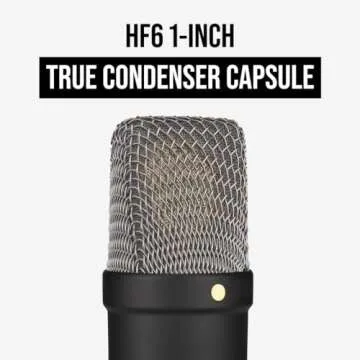 RØDE NT1 Signature Microphone with Shockmount and Filter