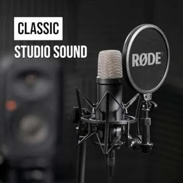 RØDE NT1 Signature Microphone with Shockmount and Filter