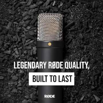 RØDE NT1 Signature Microphone with Shockmount and Filter