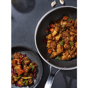 HexClad 10-Inch Nonstick Wok - Induction Compatible