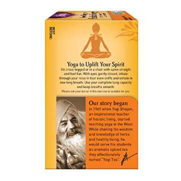 Yogi Tea, Sweet Tangerine Positive Energy, 16 Count