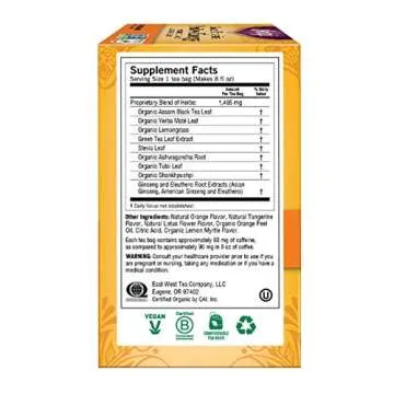 Yogi Tea, Sweet Tangerine Positive Energy, 16 Count