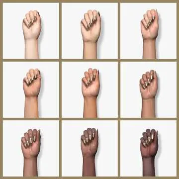 LOKFAR 1PCS Metallic Nail Polish Nail Art Gel Paint for Nails Art, 3D Reflective Metallic Painted Nail Gel Liner Nail Art Polish UV Gold Nail Polish Nail Painting Gel for Nail Art (Gold)