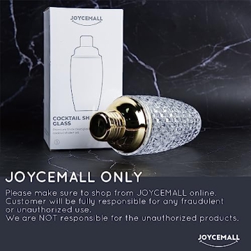 Luxury Glass Cocktail Shaker Kit for Elegant Home Mixology