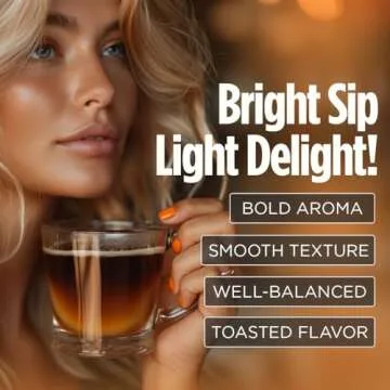 VitaCup Energy Light Roast Coffee Pods, Boost Focus & Metabolism, Antioxidants, B Vitamins, Crisp & Smooth,100% Arabica Coffee, Recyclable Single Serve Pod Compatible with Keurig K-Cup Brewers,16 Ct