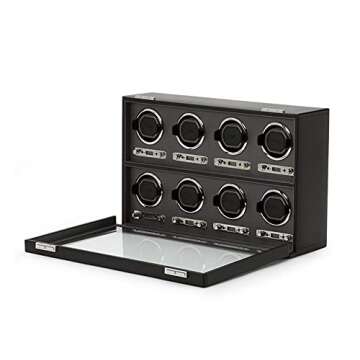 WOLF Viceroy Eight Piece Watch Winder with Precise Control