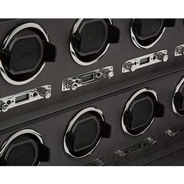 WOLF Viceroy Eight Piece Watch Winder with Precise Control