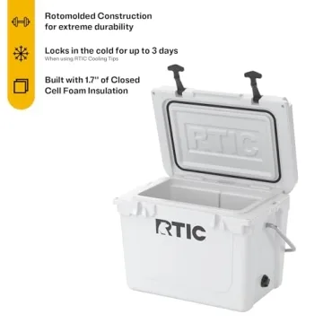 RTIC 20 QT Ultra-Tough Cooler for All Adventures