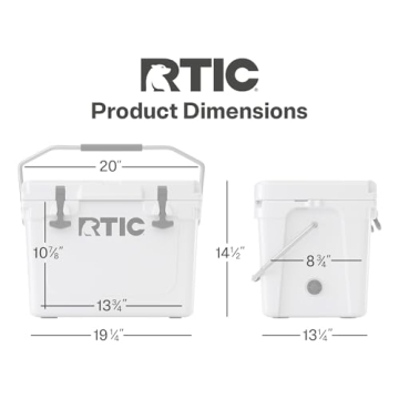 RTIC 20 QT Ultra-Tough Cooler for All Adventures
