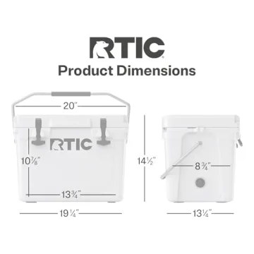 RTIC 20 QT Ultra-Tough Cooler for All Adventures