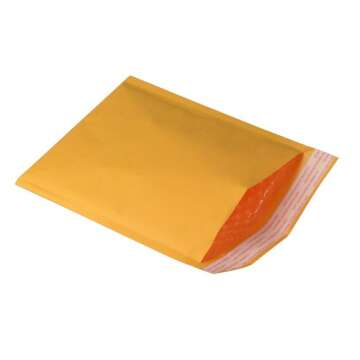 100 Kraft Bubble Mailers - 6x10 Durable Shipping Envelopes