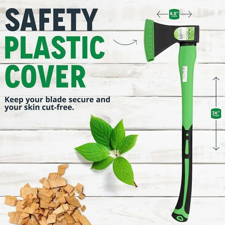WilFiks 26" Camping Axe for Wood Splitting and Kindling