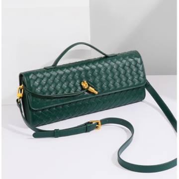 Dreubea Handmade Leather Shoulder Bag for Women