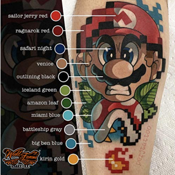 Tattoo Ink Bundle - Vegan & Skin-Safe Tattoo Inks