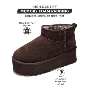 Project Cloud Genuine Suede Ankle Boots for Women