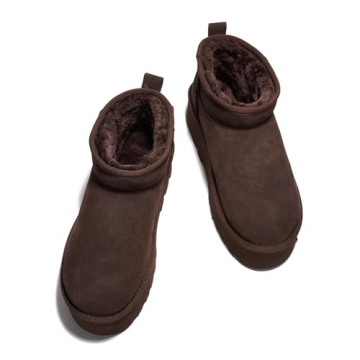 Project Cloud Genuine Suede Ankle Boots for Women