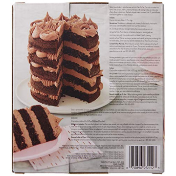 Wilton 5-Piece Layer Cake Pan Set for Stunning Mini Cakes