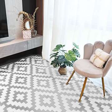 RVGUARD Outdoor Rugs, Waterproof & Reversible 9x12 ft