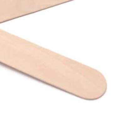 PandaSpa 100 Pieces Jumbo Craft Sticks, Premium Natural Wood for Building, Mixing, and Creating Craft Projects, Size 6 x 3/4