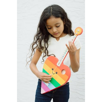 TinkerTar Rainbow Heart - Perfect Kids 1-String Guitar